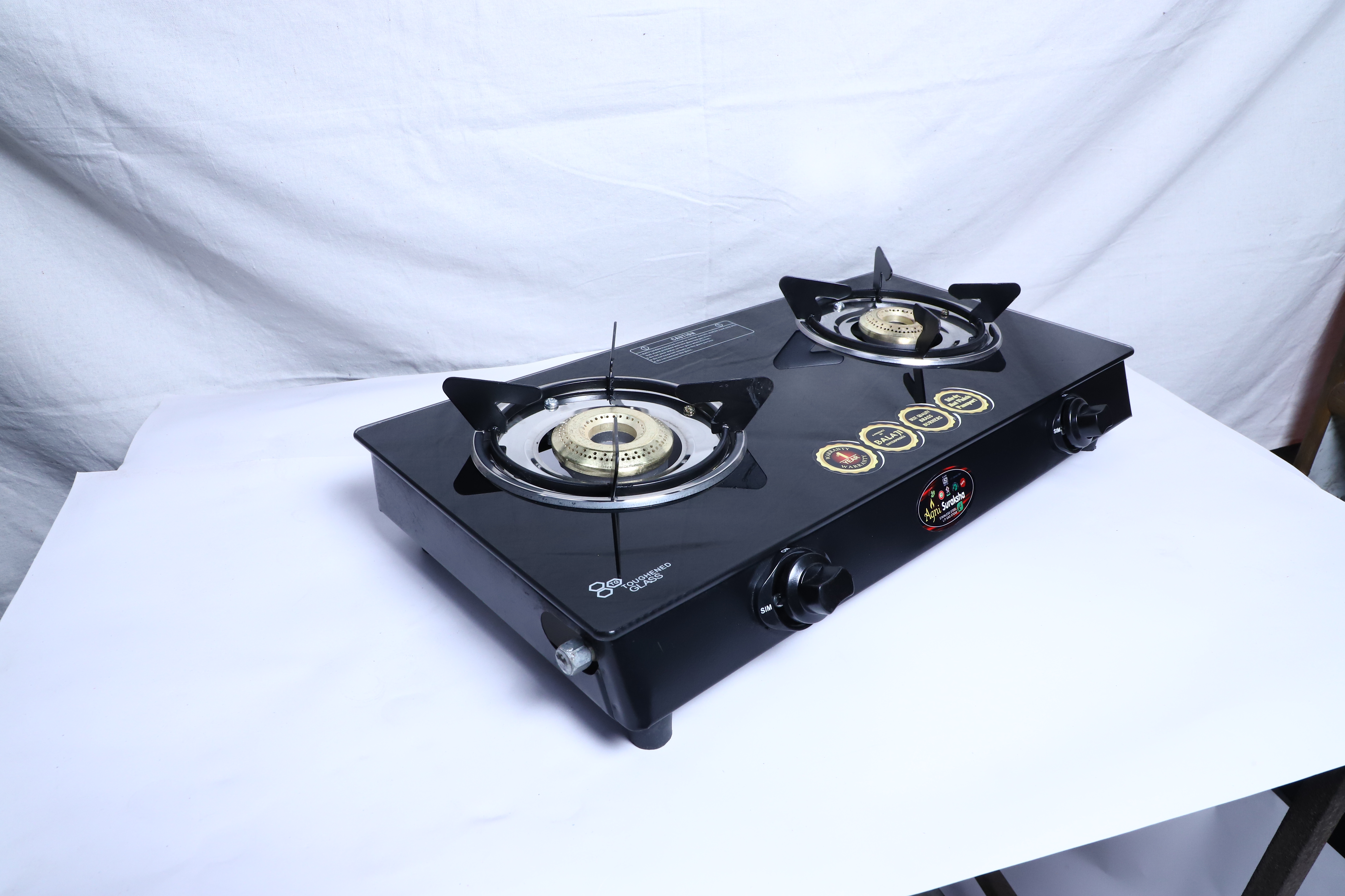 Double Glass Burner 3