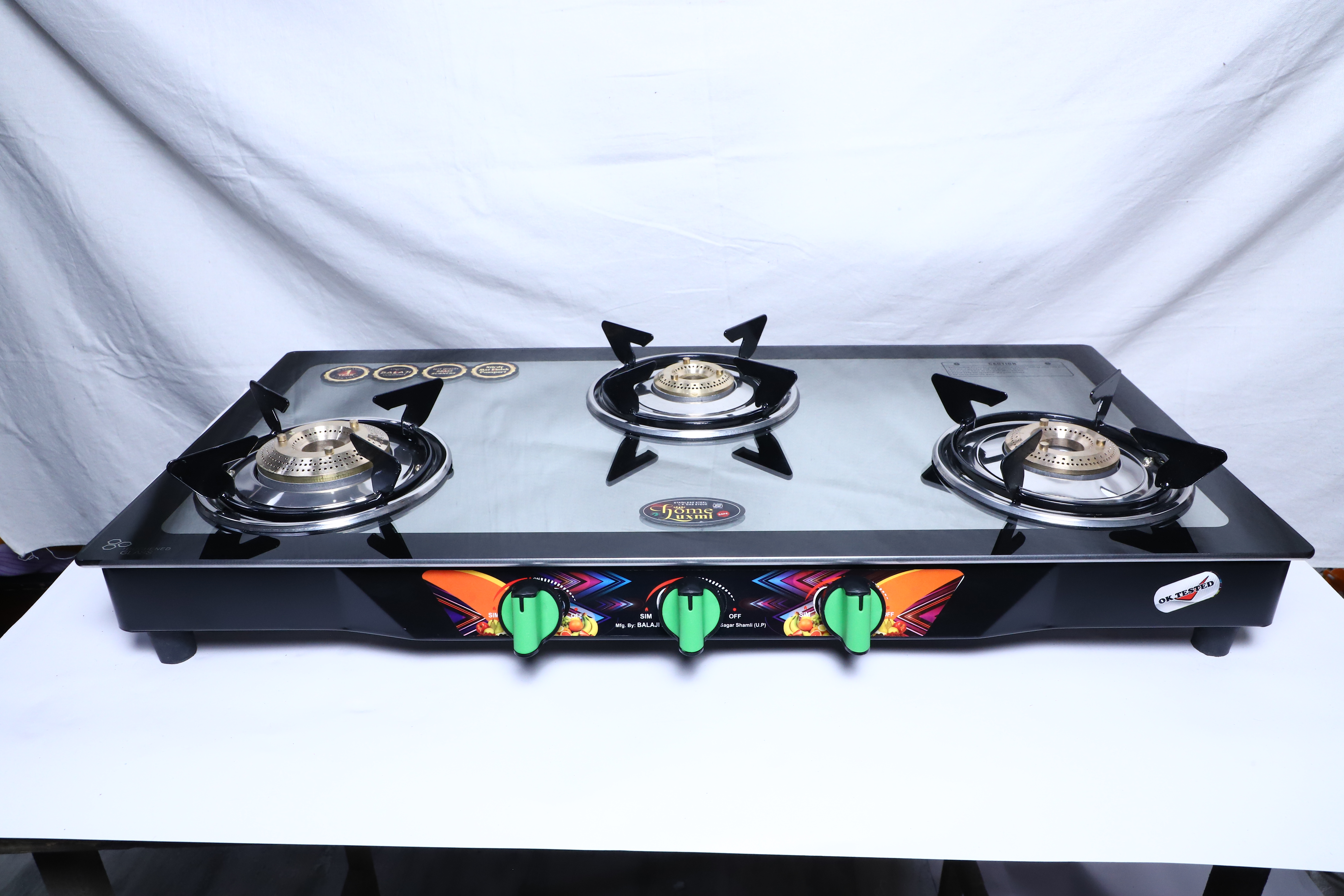Triple Glass Burner Model