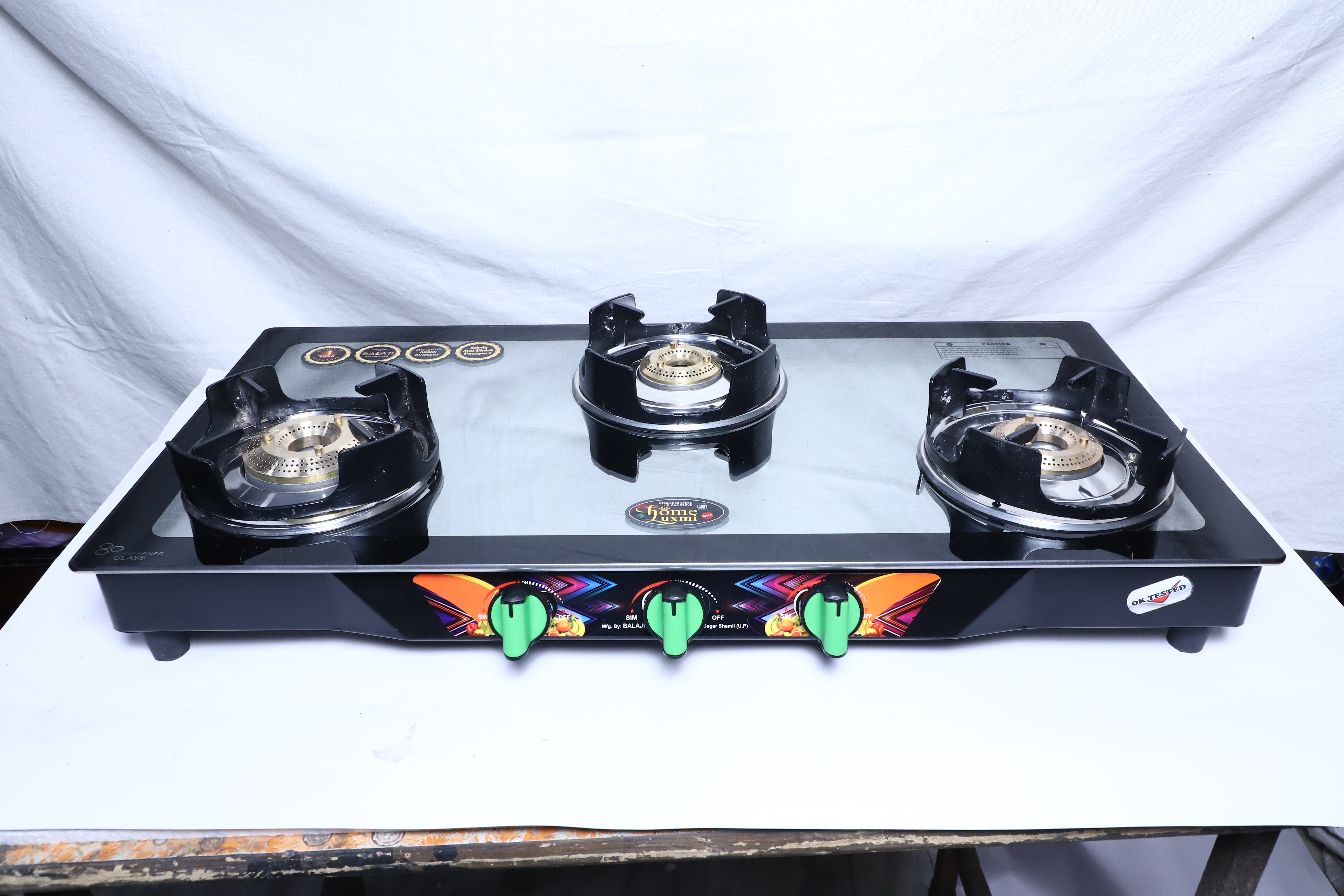 Triple Glass Burner Model