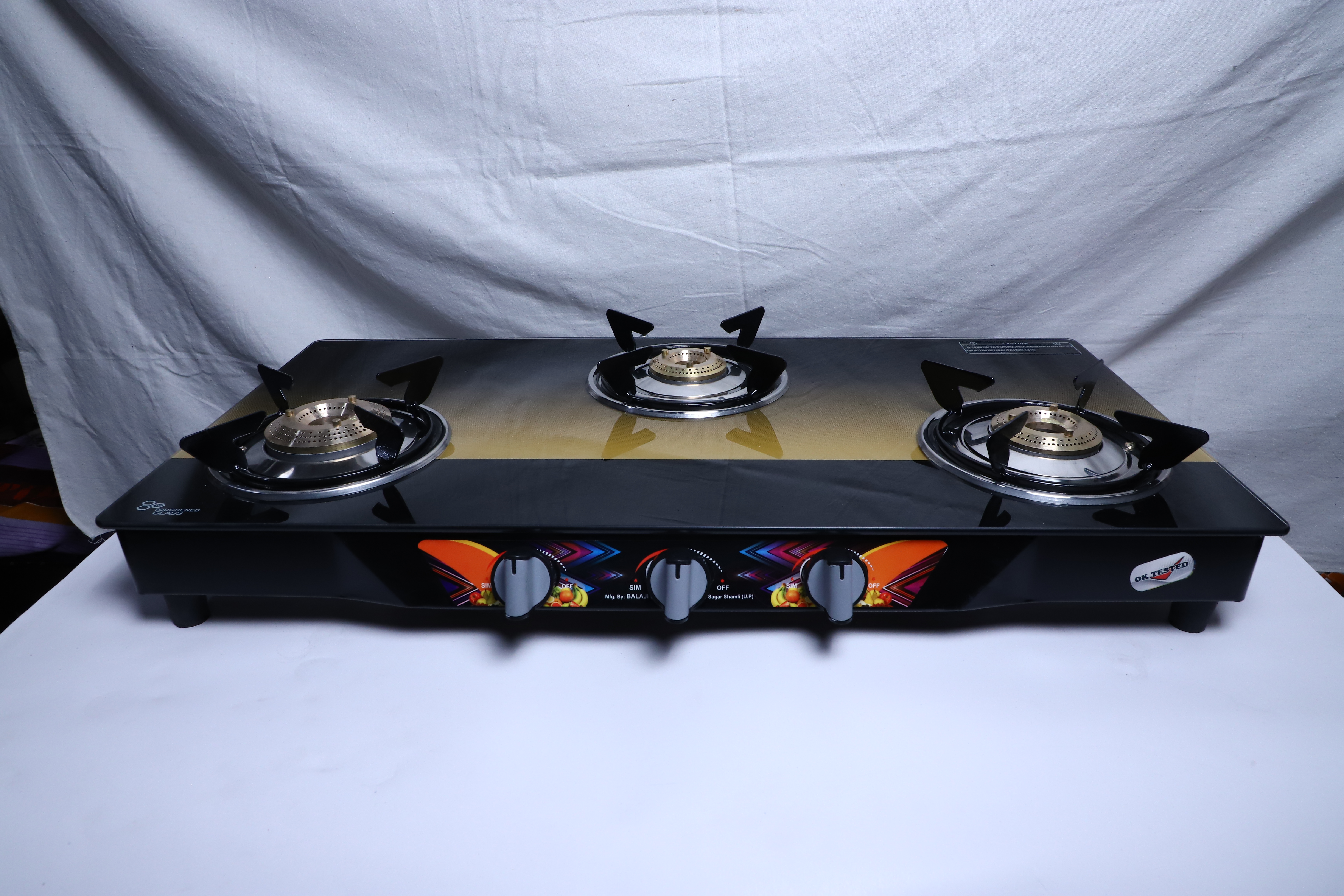 Triple Glass Burner Model
