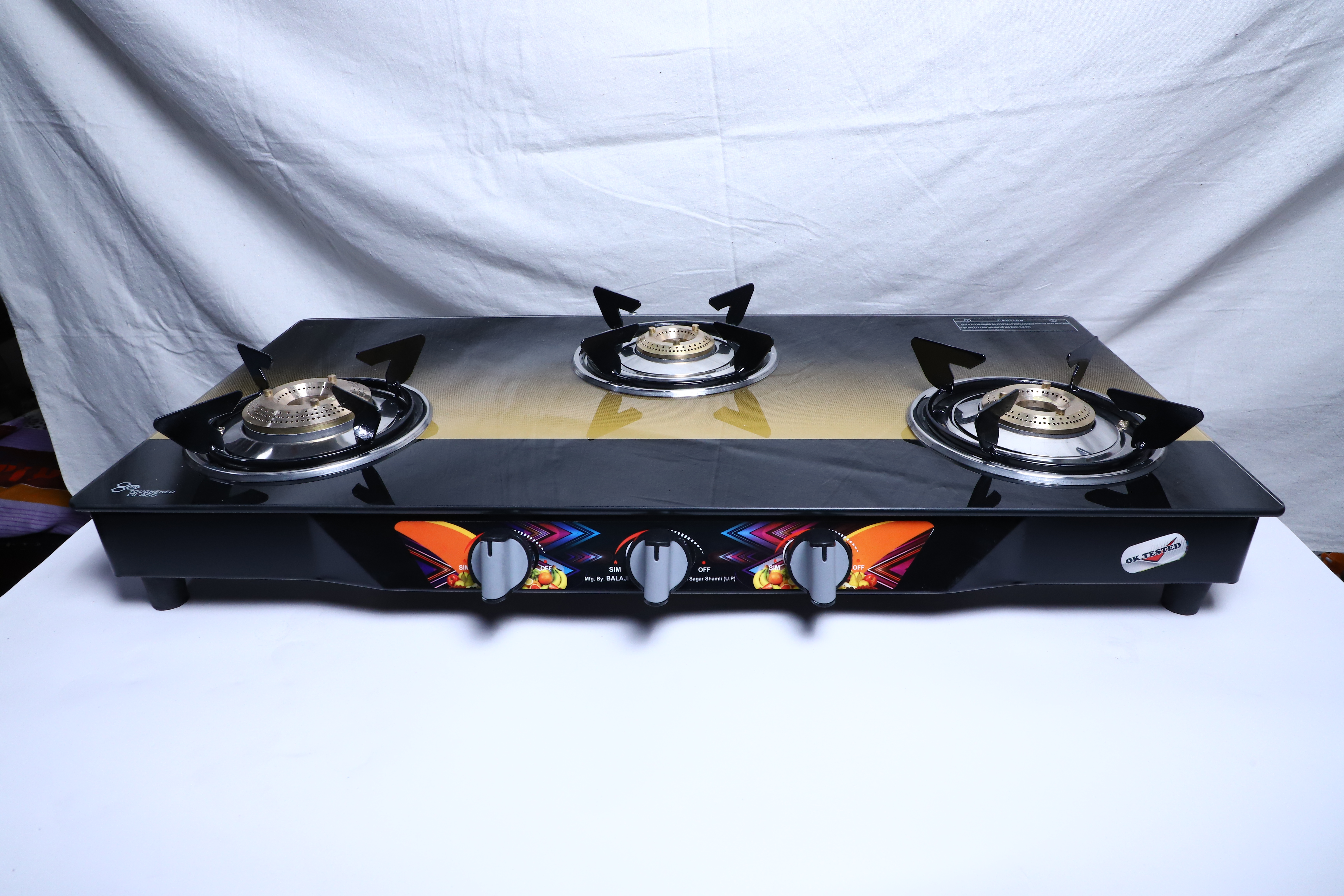 Triple Glass Burner Model