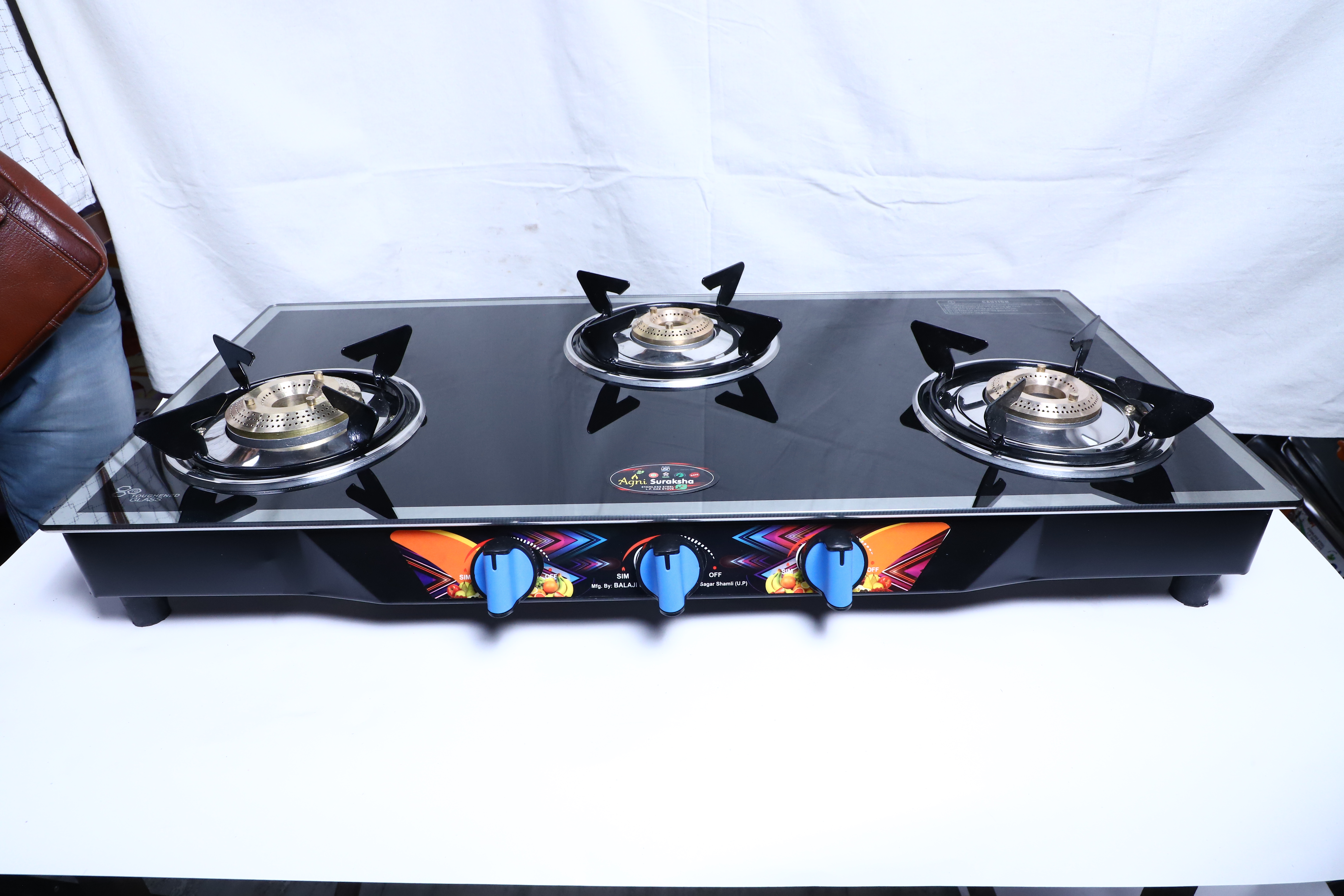 Triple Glass Burner Model